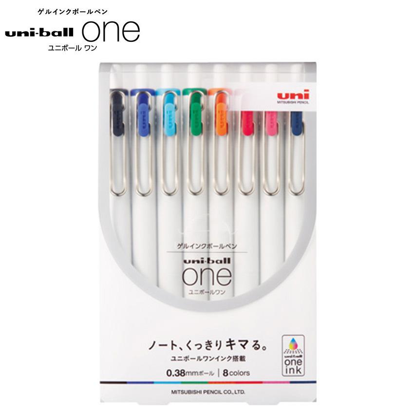 uni 夏のカラーセット 春のカラーセット 0.38 ゲルインキボールペン 2