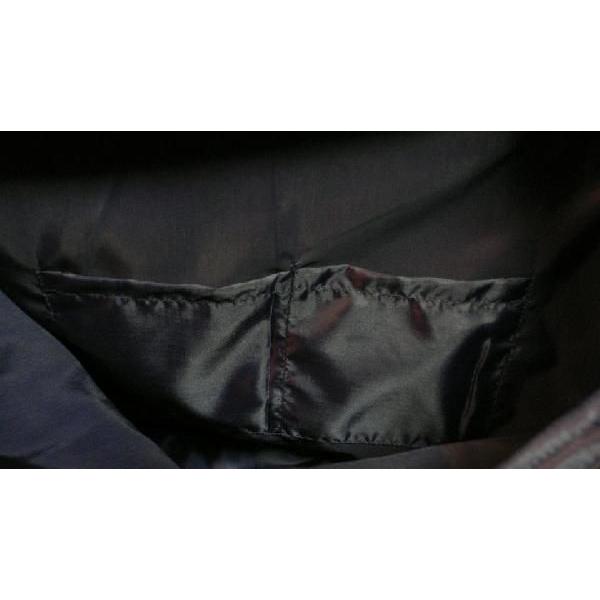 レッスン 手刺繍 スモッキング レッスンバッグ マチつき 紺色 布製