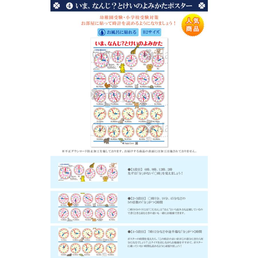 面接対策ポスター 5種セット はんたいことば しょくじのマナー かずのポスター とけいのよみかた サイコロで遊んで学ぶ あすつく Posterset002 お受験グッズのハッピークローバー 通販 Yahoo ショッピング