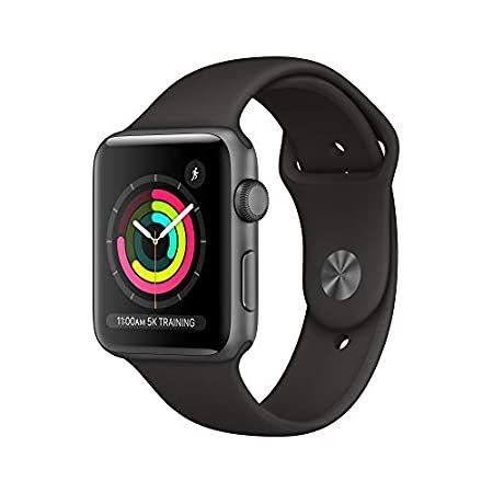 【半額】 3 Series Watch Apple [GPS B & Case Aluminum Gray Space w/ Watch Smart 42mm] ペアウォッチ