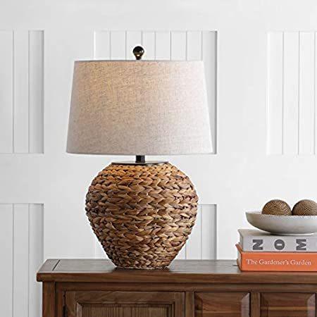 大人気の JONATHAN Coastal,Cottage Lamp LED Basket Leaf Banana 24.5" Alaro JYL6501A Y テーブルライト