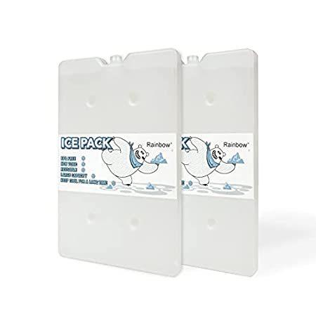 クーラー用大型アイスパック 長持ち保冷 クーラーボックス 保冷剤 再利用可能 ランチボックス アイスパック スリム 薄手 スリム 冷凍可能 冷凍可能 キャンプ 釣り アウトドアピクニック 食べ物 B093k9z2h5 セレクトショップハッピーコネクト