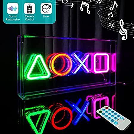 Neon Signs Gaming 屋外照明 Desk Desk Light Music セレクトショップハッピーコネクトのneon Sync