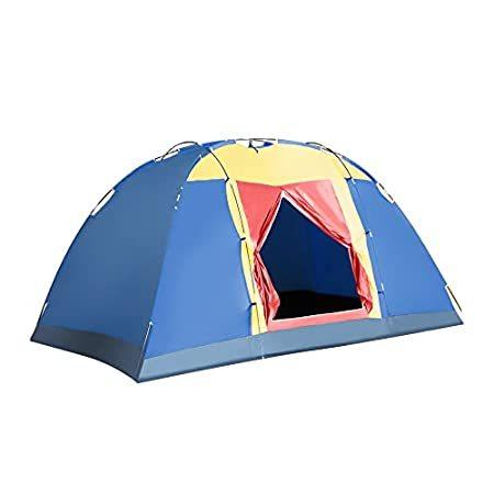 Koreyosh 8 Person Tent 2021春の新作 for with Camping 人気の贈り物が大集合 Family Large Portable