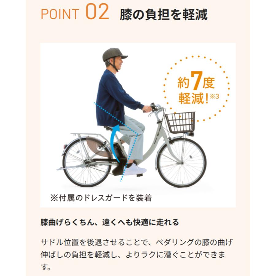 Panasonic（パナソニック） 電動自転車 ビビ SL（VIVI SL） 8.0Ah 24