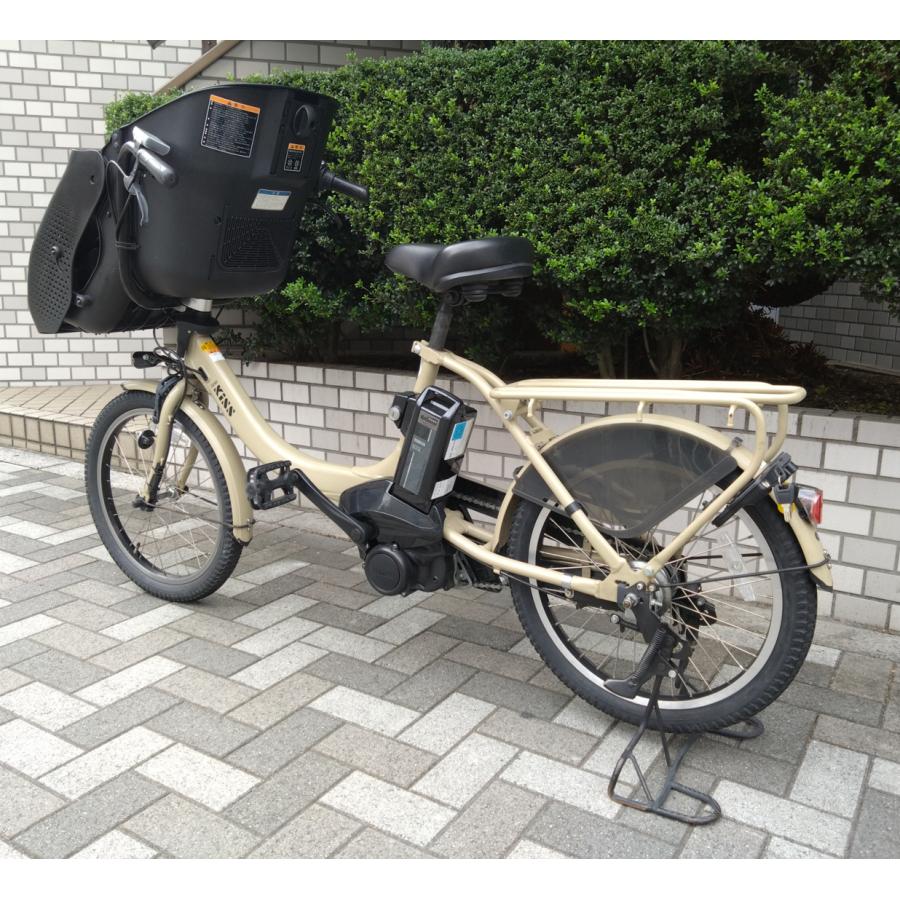 ヤマハ発動機 中古車 電動自転車 子供乗せ 前チャイルドシート装着