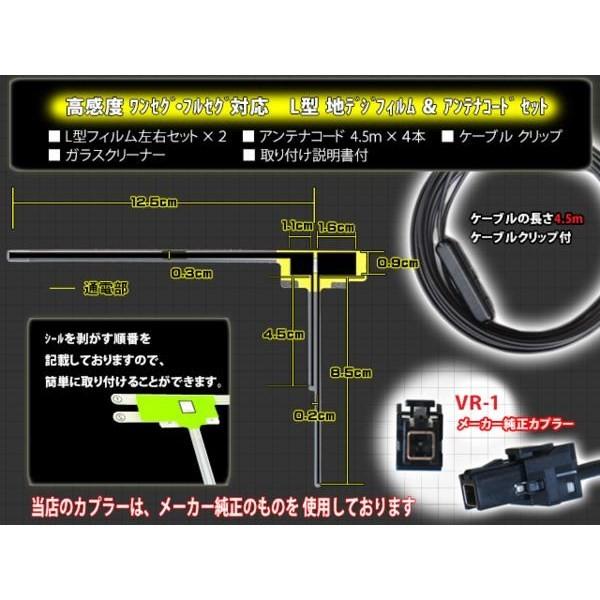 パナソニックVR-1地デジコード＆フィルムset CN-S300D 【G64】 : WIN