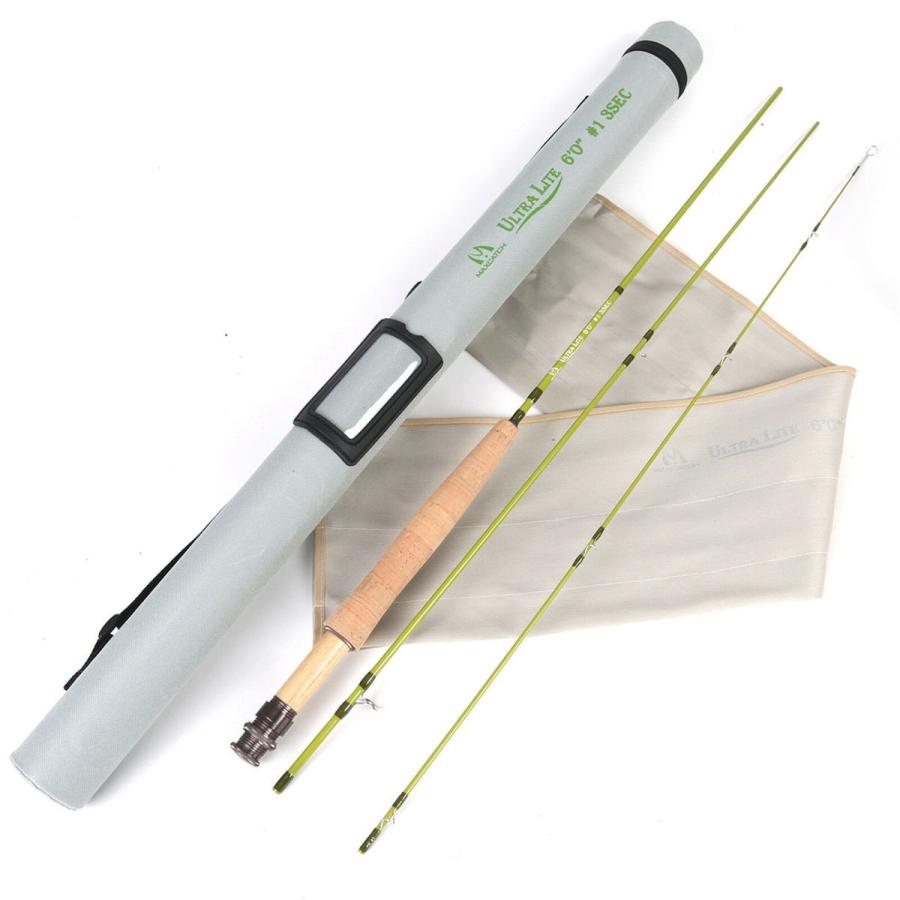 最安値挑戦 フライロッド フライフィッシング 6 1 Wt 3pc 渓流 源流 川 入門 オススメ ケース付き アウトレット送料無料 Bajawinescabo Com