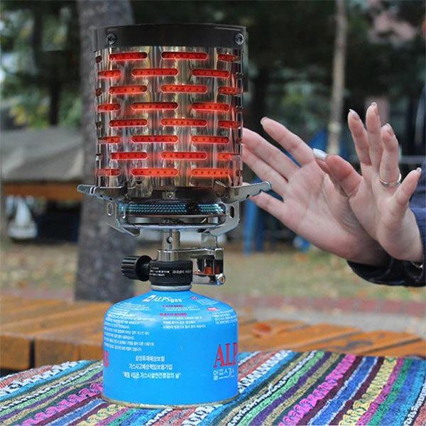 ヒーター アタッチメント ストーブ ガスバーナー カバー アウトドア
