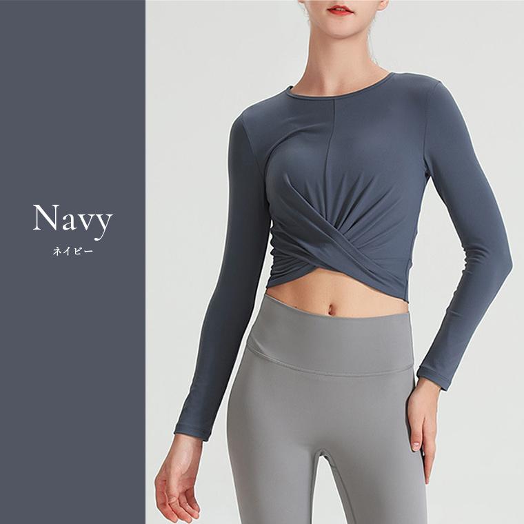 Lee.che ヨガウェア 長袖 おしゃれ トップス ヨガ ホットヨガ タンク