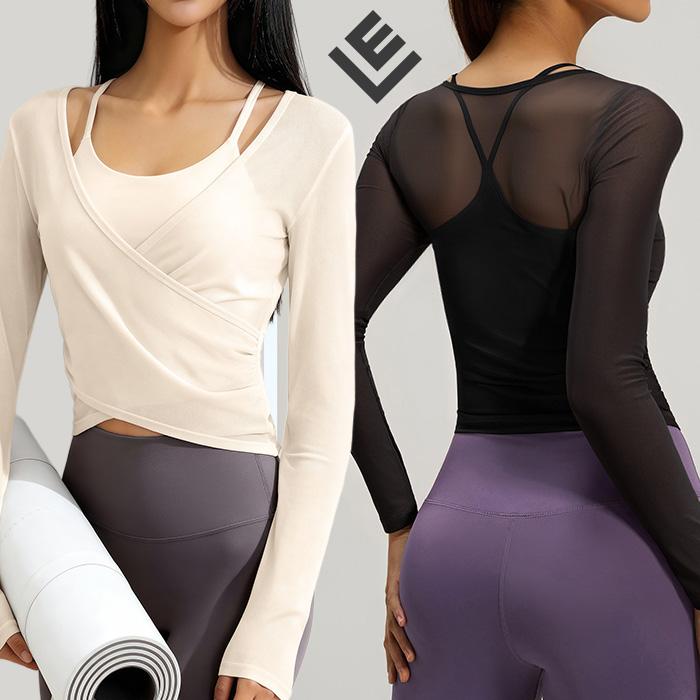 ヨガウェア おしゃれ トップス ロングtシャツ ヨガ ホットヨガ ロング丈 可愛い おしゃれ スポーツ ピラティス レディース ブランド ジム 安い 運動 体型カバー T118 Lee Che 通販 Yahoo ショッピング