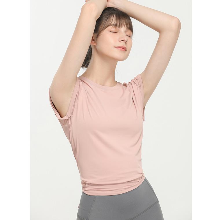 ヨガウェア ブランド おしゃれ ブラトップ トップス レディース フィットネスウェア スポーツウェア レディース ヨガ ランニング ピラティス Tシャツ T173 Lee Che 通販 Yahoo ショッピング