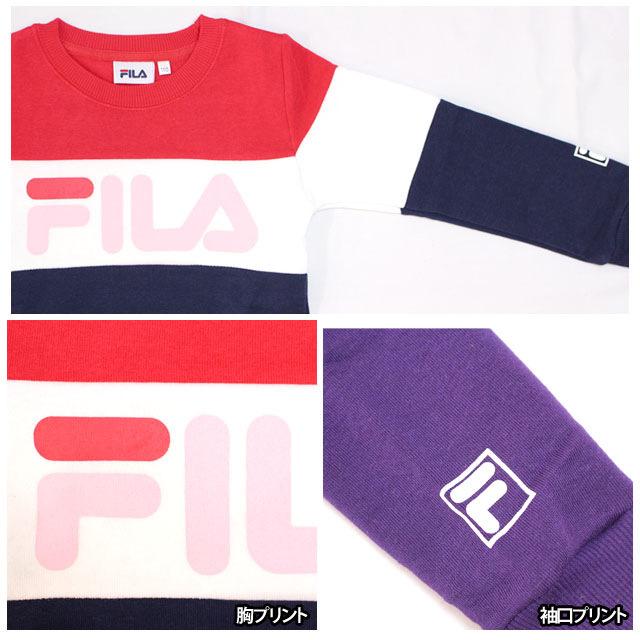 トレーナー 裏起毛 キッズ フィラ FILA 女の子 子供 スウェット 切り替え 110cm 120cm 130cm :f8450-0:ハッピー・ファッションストア - 通販 - Yahoo!ショッピング トレーナー 裏起毛 キッズ フィラ FILA 女の子 子供 スウェット 切り替え 110cm 120cm 130cm :f8450-0:ハッピー・ファッションストア - 通販 - Yahoo!ショッピング