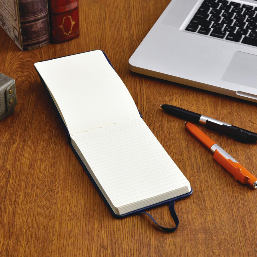 名入れ対応 100個からOK ハードカバーメモ A7販促グッズ/ノベルティ