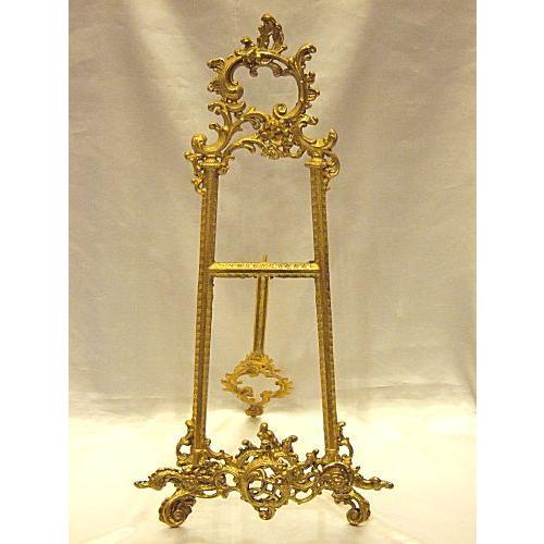真鍮製 イーゼル：LLサイズBRASS 真鍮製 ブラス アンティーク調