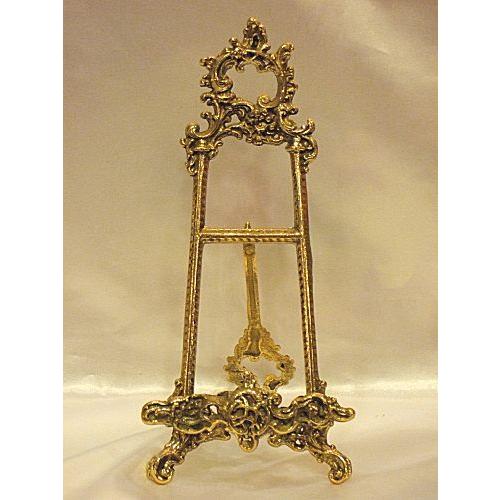真鍮製 イーゼル：SサイズBRASS 真鍮製 ブラス アンティーク調