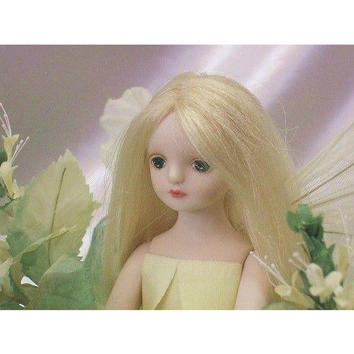 若月まり子ビスクドール花の妖精人形2点