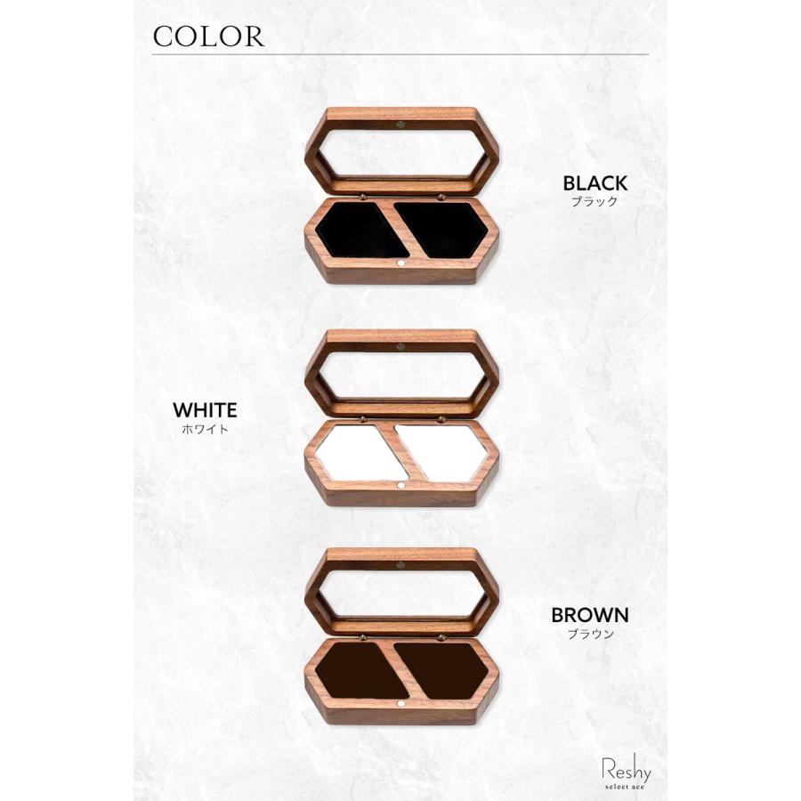 ジュエリーボックス 木製 リングケース  指輪 可愛い 収納 コンパクト アクセサリーボックス 小物入れ 小さい おしゃれ プレゼント プチプラ｜happy-happy-days｜09