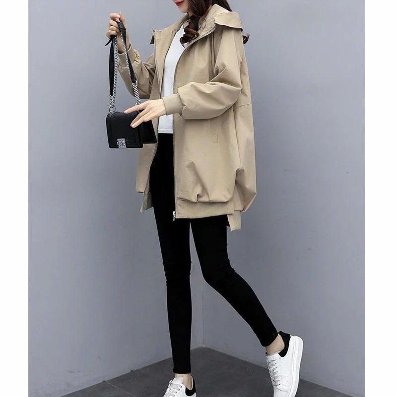 輝く高品質な 大人 ジャケット ブルゾン フーデッド フード付き 春 パーカー レディース マウンテンパーカー コーデ マウンテ 大きいサイズ 上着 コート スピンドル アウター トレンチコート Color オフホワイト Michiganestateplanning Com