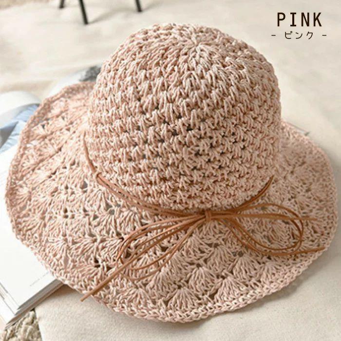 麦わら帽子 キッズ 子供 女の子 ストローハット 帽子 ハット Uv対策 日焼け防止 ネコポス売れ筋 海外並行輸入正規品