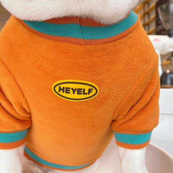 犬服 ペット服 起毛 トップス トレーナー ドッグ ワッペン 犬用 小型犬 中型犬 ネコポス送料無料 超歓迎された