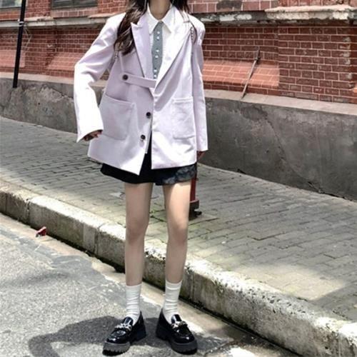 テーラードジャケット 量産型 参戦服 お嬢様 韓国 ゆめかわいい やみかわいい 原宿系 地雷系 アウター オルチャン 無地 チェック柄 Vネック 春 秋 冬 長袖 ビッ Ls0417a440 Happy Home 通販 Yahoo ショッピング