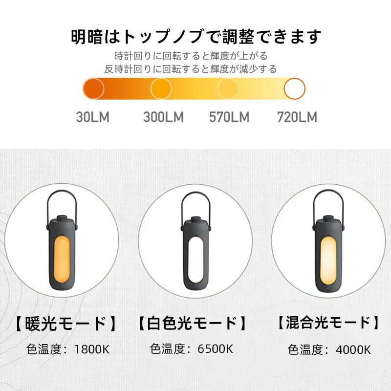 ランタン LED キャンプ 多機能ライト 充電式 災害用 軽量 懐中電灯 キャンピングライトトーチ 折り畳み式 携帯型 高輝度 吊り下げ アウトドア おしゃれ｜happy-home｜11