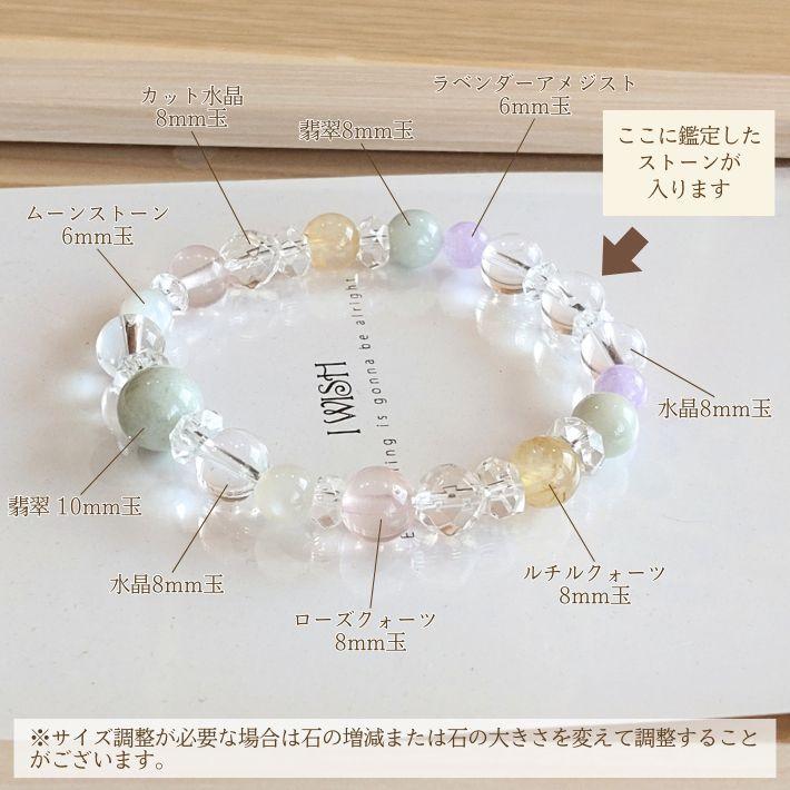 パワーストーン ブレスレット オーダー 鑑定ブレス 金運 厄除けグッズ