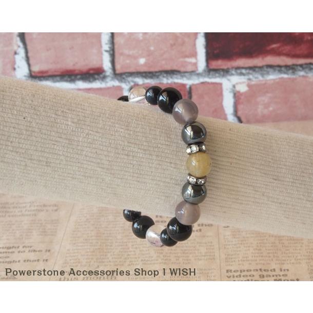 パワーストーン ブレスレット メンズ レディース ルチルクォーツ