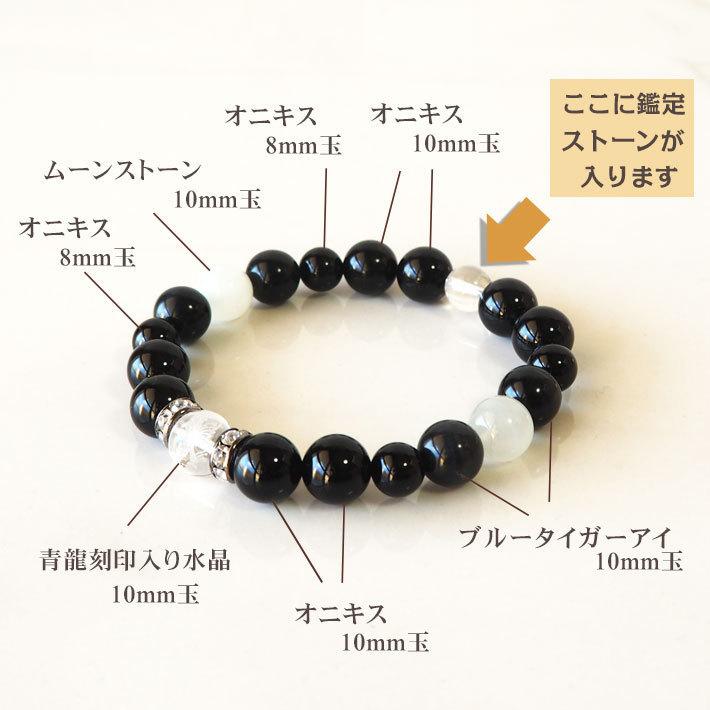 パワーストーン ブレスレット オーダー メンズ 天然石 鑑定ブレス