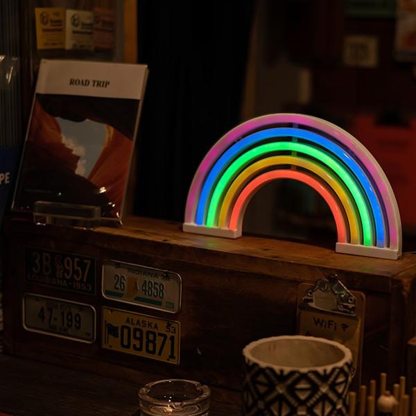 LEDネオンサイン RAINBOW 〔 インテリア ライト LED レインボー LEDネオンサイン RAINBOW 〔 インテリア ライト LED レインボー