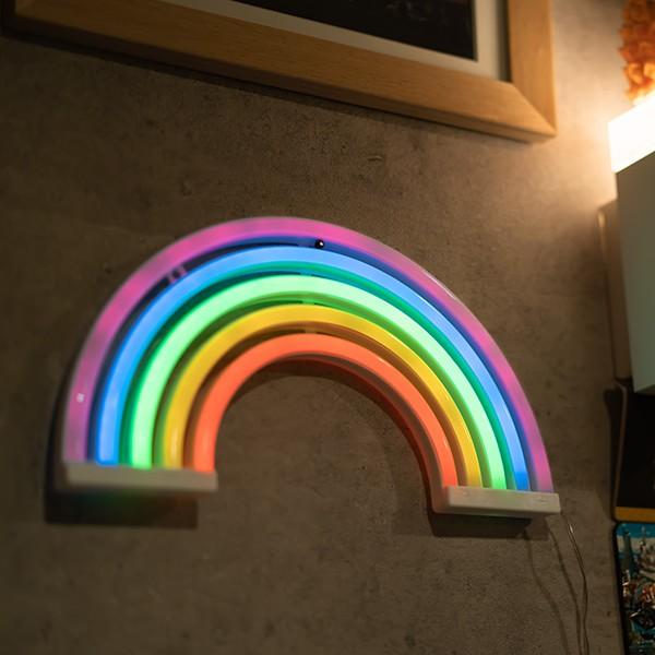 LEDネオンサイン RAINBOW 〔 インテリア ライト LED レインボー 虹
