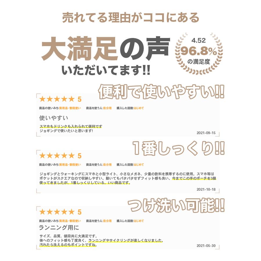 ランニング ウエストポーチ 〔 ランニングバッグ ウエストバッグ ボトルホルダー ポーチ バッグ マラソン ジョギング ウォーキング 自転車 スポーツ 送料無料 | ブランド登録なし | 06
