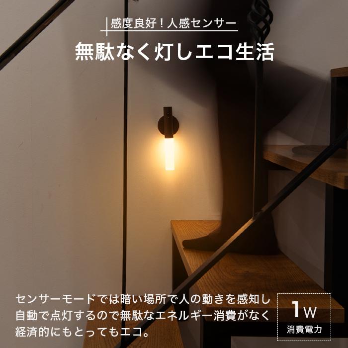 人感センサーライト センサーライト 室内 〔 人感センサー 充電式