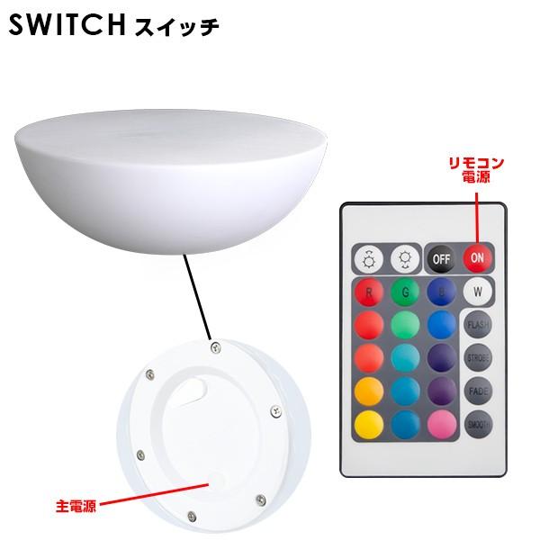 テーブル ローテーブル 円卓間接照明 フロアライト 〔 ルームライト LED 調光 リモコン おしゃれ イベント 装飾 演出 リファラ nl0006_12
