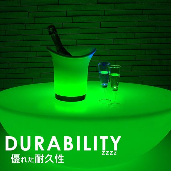 テーブル ローテーブル 円卓間接照明 フロアライト 〔 ルームライト LED 調光 リモコン おしゃれ イベント 装飾 演出 リファラ nl0006_5