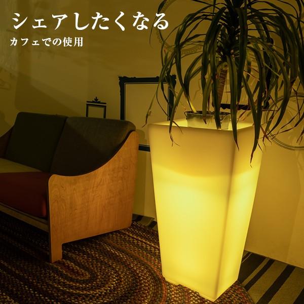インテリア 照明 Prism プリズム 光る Led おしゃれ 観葉植物 間接照明 ウッドポット 鉢 リビング 寝室 カフェ 装飾 防水 送料無料 Refala リファラ An0026 Happy Joint 通販 Yahoo ショッピング