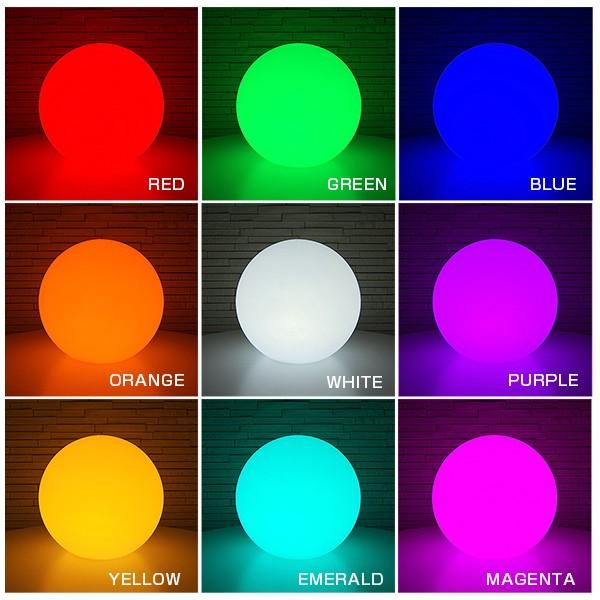 間接照明 フロアライト 40cm 球体 スタンドライト 〔 ルームライト LED