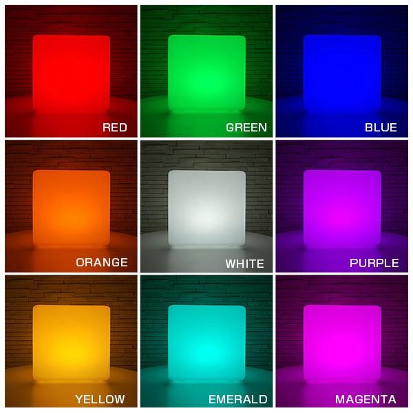 REFALA インテリア テーブル ライト CUBIX60 防水 充電式〔光る REFALA インテリア テーブル ライト CUBIX60 防水 充電式〔光る