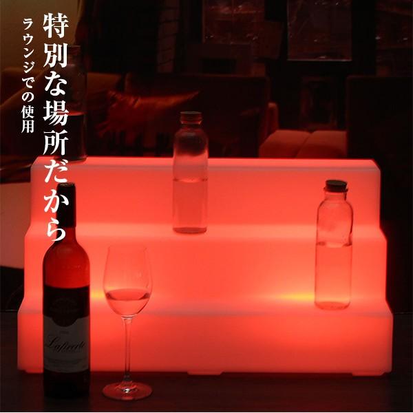 Glowlass（グローラス） ボトルスタンド ディスプレイ 展示 間接照明