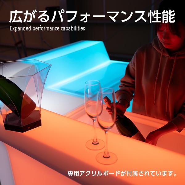カウンターテーブル バーカウンター ハイカウンターテーブル led カウンターテーブル バーカウンター ハイカウンターテーブル led