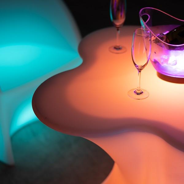 REFALA インテリア おしゃれ テーブル イス〔LED 屋外 室内 バー REFALA インテリア おしゃれ テーブル イス〔LED 屋外 室内 バー