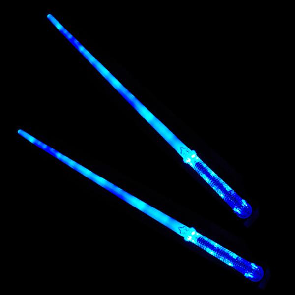 LED最多ソード ブルー 2本セット コスプレ 衣装 光る 明るい 光る剣