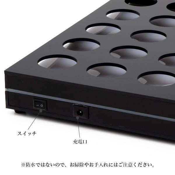 Glowlass（グローラス） グラストレー ショットグラス トレー 光る LED