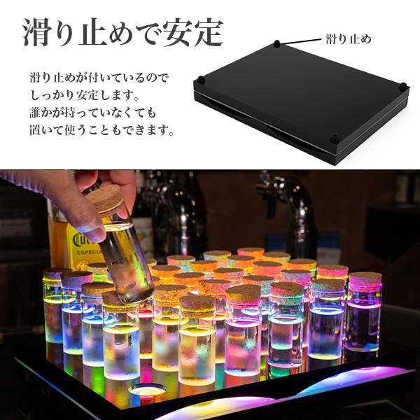 Glowlass（グローラス） グラストレー ショットグラス トレー 光る LED