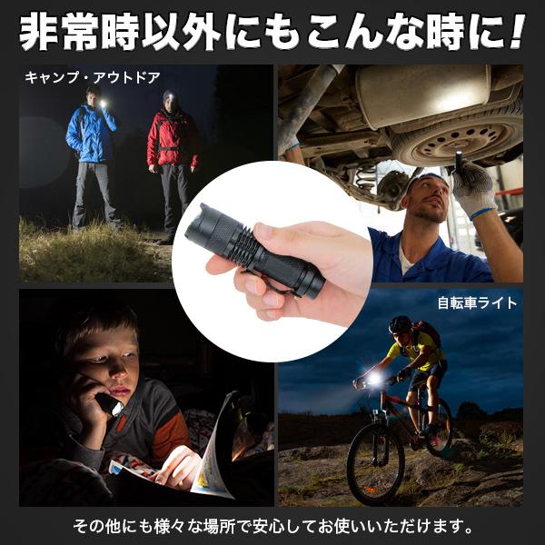 クリップ付きLED懐中電灯 M-11 〔 懐中電灯 LED 小型 小さい 小さめ