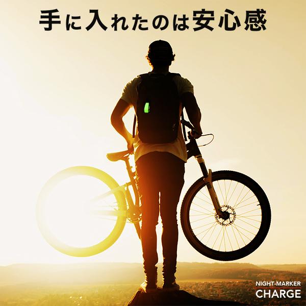 《訳あり》ナイトマーカーチャージ 充電式〔 反射 LED ライト キーホルダー セーフティー カラビナ ストラップ リフレクター テールライト 反射材 反射板 |  | 20