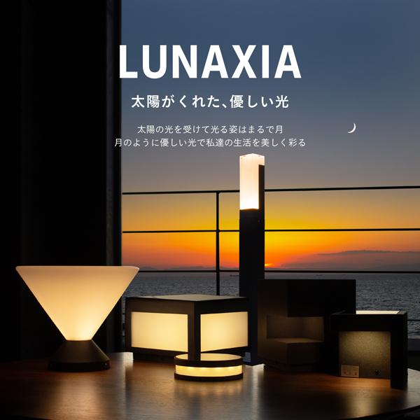 LUNAXIA ソーラーライト 屋外 明るい 〔 ガーデンライト 防水