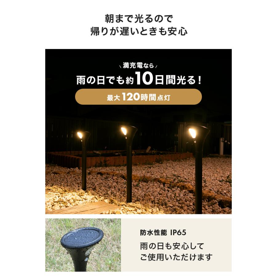 屋外用 ポール型 玄関照明器具 ペア 屋外用 ポール型 玄関照明器具 ペア ソーラーライト 2本 屋外 ポール型