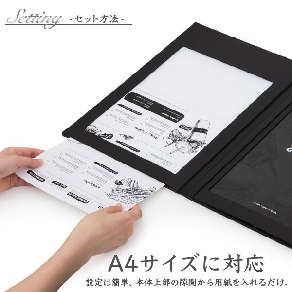 光る メニューブック 2ページ用 メニューボード Led メニュー表 Bar バーアイテム 光るパネル メッセージボード カフェ 店内限界値引き中 セルフラッピング無料 フォトアルバム メニュースタンド